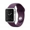 Ремешок для Apple Watch 42mm/44mm M/L силиконовый фиолетовый