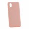 Чехол-накладка Samsung Galaxy A01 Core Derbi Slim Silicone-3 розовый песок
