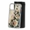 Чехол-накладка iPhone 11 Pro Kruche Print Белые розы