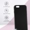 Чехол-накладка iPhone 6/6S Kruche Silicone Plain Black