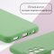 Чехол-накладка Samsung Galaxy A23 Kruche Silicone Plain Light green