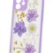 Чехол-накладка iPhone 12 Derbi Summer Цветы сиреневый