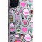 Чехол-накладка iPhone 11 Pro Max Derbi Pink Style