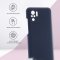 Чехол-накладка Xiaomi Redmi Note 10/Redmi Note 10S Kruche Silicone Plain Midnight blue