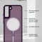 Чехол-накладка Samsung Galaxy S22 Plus Kruche Camera Shine Magnet Purple