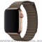 Ремешок для Apple Watch 38mm экокожа кофе