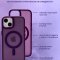 Чехол-накладка iPhone 13 Kruche Camera Shine Magnet Purple