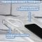 Чехол-накладка Samsung Galaxy A13 Derbi Magnetic Stand Transparent Black