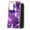 Чехол-накладка Samsung Galaxy Note 20 Ultra Kruche Print Purple leaves