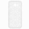 Чехол пластиковый Samsung Galaxy A3 (2017) A320 Кружево 9420 белый