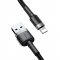 Кабель USB-iP Baseus Cafure Gray/Black 3m 2A