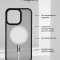 Чехол-накладка iPhone 13 Pro Max Kruche Matte Magnet Black