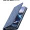 Чехол книжка Samsung Galaxy A34 5G Kruche Rhombus Cyan