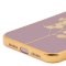 Чехол-накладка iPhone XR Kruche Plating Shell Grass purple 
