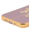 Чехол-накладка iPhone 12 Pro Kruche Plating Shell Grass purple 