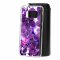 Чехол-накладка Samsung Galaxy S8 Kruche Print Purple leaves