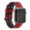 Ремешок для Apple Watch 42mm/44mm Silicon Band красный/черный