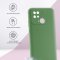 Чехол-накладка Xiaomi Redmi 10C Kruche Silicone Plain Light green