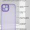 Чехол-накладка iPhone 15 Kruche Camera Shine Lilac purple