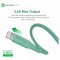 Кабель USB-iP Amazingthing SupremeLink MFi Speed Pro Zeus Antimicrobial Protection Green 1.1m 3.2A