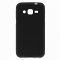 Чехол силиконовый Samsung Galaxy J2 чёрный матовый