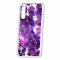 Чехол-накладка Samsung Galaxy A90 5G Kruche Print Purple leaves