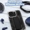 Чехол-накладка iPhone 14 Pro Derbi Magnetic Stand Transparent Black