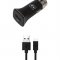 АЗУ 1USB+кабель USB-Type-C Exployd Sonder QC3.0 1m Black