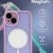 Чехол-накладка iPhone 14 Kruche Reliable Magnet Violet