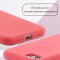 Чехол-накладка iPhone 7/8/SE (2020)/SE2022 Kruche Silicone tough Magnet Coral
