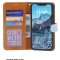 Чехол книжка Samsung Galaxy A10 2019 Kruche Flip Royal view Light blue