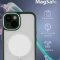 Чехол-накладка iPhone 14 Kruche Reliable Magnet Green