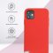 Чехол-накладка iPhone 11 Kruche Silicone Red