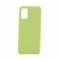 Чехол-накладка Samsung Galaxy A02s Derbi Slim Silicone-2 желто-зеленый