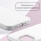 Чехол-накладка iPhone 14 Kruche Silicone Plain White