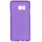 Чехол силиконовый Samsung Galaxy Note 7 фиолетовый матовый