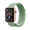 Ремешок для Apple Watch 42mm/44mm тканевый на липучке зеленый