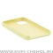 Чехол-накладка iPhone 11 Pro Max Derbi Slim Silicone-2 светло-желтый