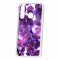 Чехол-накладка Samsung Galaxy A60 2019 Kruche Print Purple leaves