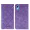 Чехол книжка iPhone XR Kruche Rhombus Lilac