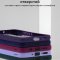 Чехол-накладка Samsung Galaxy S23 Kruche Camera Shine Magnet Purple