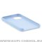 Чехол-накладка iPhone 11 Pro Max Derbi Slim Silicone-2 светло-голубой