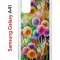 Чехол-накладка Samsung Galaxy A41 Kruche Print Одуванчики