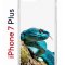Чехол-накладка iPhone 7 Plus/8 Plus Kruche Print Змея