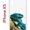 Чехол-накладка iPhone X/XS Kruche Print Змея