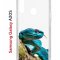 Чехол-накладка Samsung Galaxy A20S Kruche Print Змея