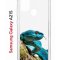 Чехол-накладка Samsung Galaxy A21S Kruche Print Змея