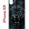 Чехол-накладка iPhone XR Kruche Print Дикий леопард