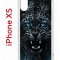 Чехол-накладка iPhone X/XS Kruche Print Дикий леопард