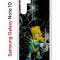 Чехол-накладка Samsung Galaxy Note 10 (580651) Kruche PRINT Барт Симпсон